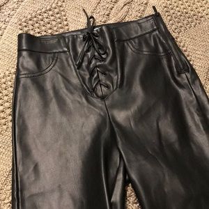 Zara Pleather Pants